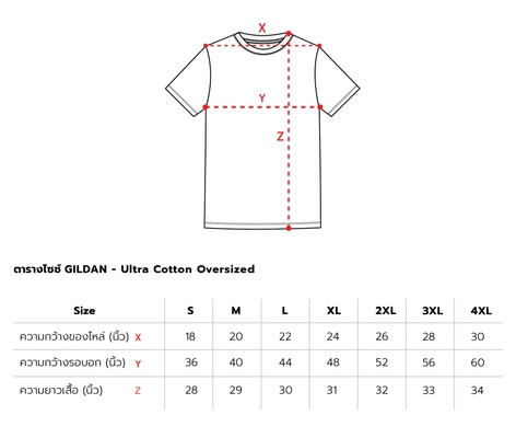 Product size details
