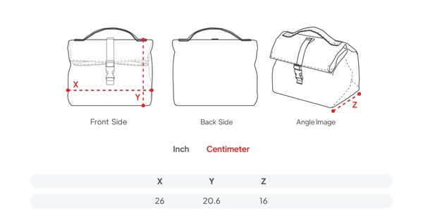 Product size details