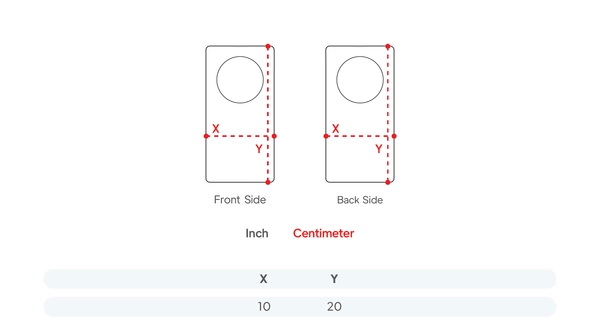 Product size details