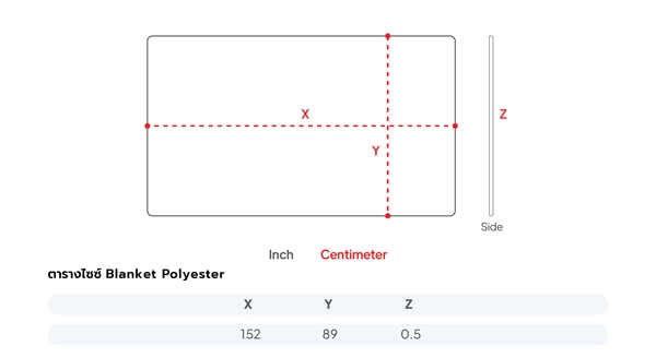 Product size details