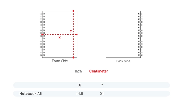Product size details