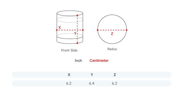 Product size details