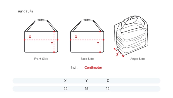 Product size details
