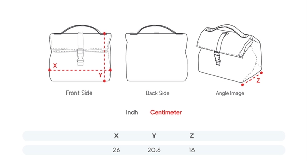 Product size details